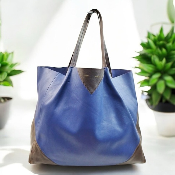 Coach Handbags - CELINE - Blue Calf skin